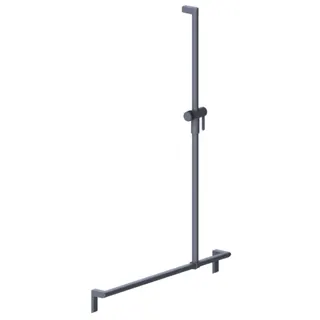 Normbau Cavere Care Duschhandlauf 7485090 Silber-Metallic
