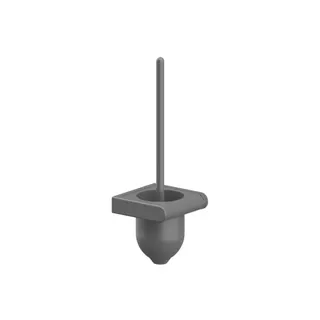 Normbau Nylon Care WC-Bürstengarnitur 0824050 Dunkelgrau – Bild 2