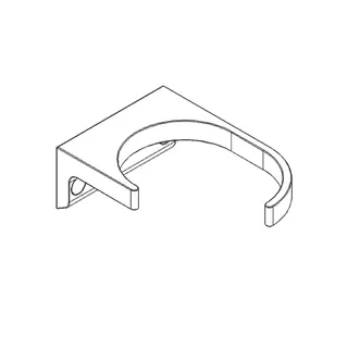 Normbau Cavere Care Gehhilfenhalter 7500410 Weiß – Bild 5