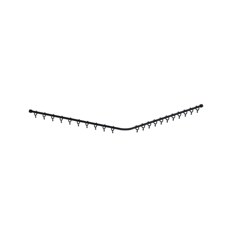 Normbau Cavere Care Duschvorhangstange 7382120 Anthrazit-Metallic
