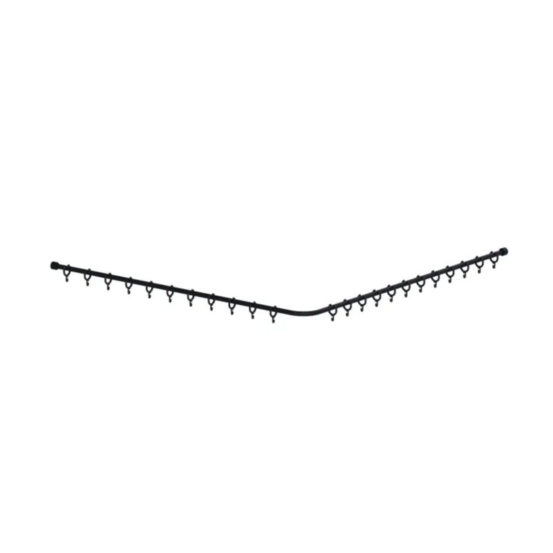 Normbau Cavere Care Duschvorhangstange 7382130 Anthrazit-Metallic