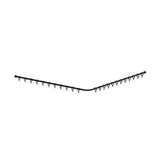 NB Cavere Care Duschvorhangstange 7382130 Anthrazit-Metallic