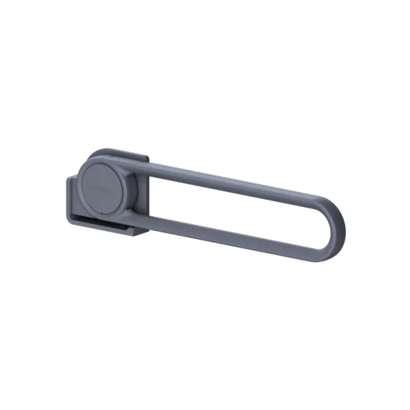 Normbau Cavere Care Stützklappgriff 7447223 Silber-Metallic