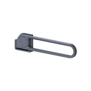 Normbau Cavere Care Stützklappgriff 7447223 Silber-Metallic