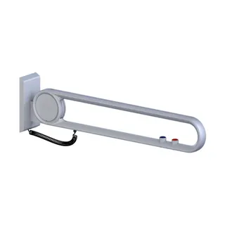 Normbau Cavere Care Stützklappgriff 7447685 Weiß