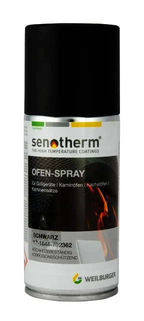 Bertrams Camino Spraydose Senothermlack schwarz 702.284, 150 ml Inhalt