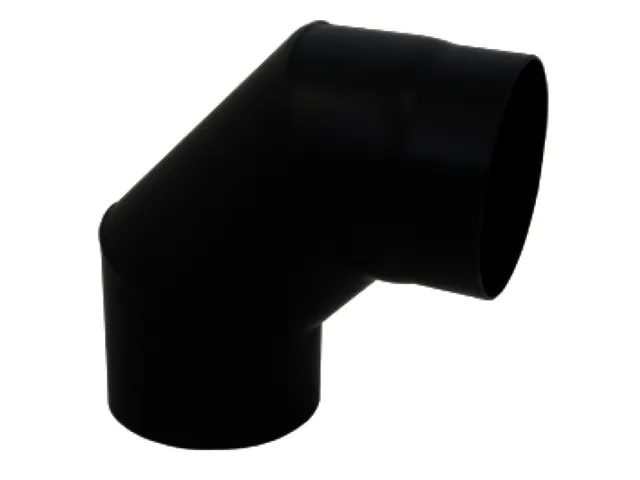 Bertrams ST-Pu Bogen 90 Grad d:180, Form ZE 2 mm pulverb., geschweißt, ohne RV