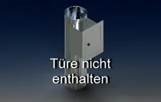 Bertrams Downhill Rohr mit Einwurfschacht 1000 mm lang, d:300 – Bild 2