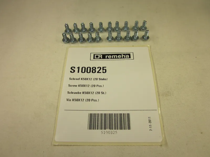 Remeha Schraube K50x12 (20x) S100825