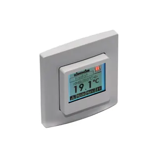 Kampmann Uhrenthermostat IP30, UP, 5-30 Grad C H 18-40 Grad C K 24V/0-10VDC Typ 30456