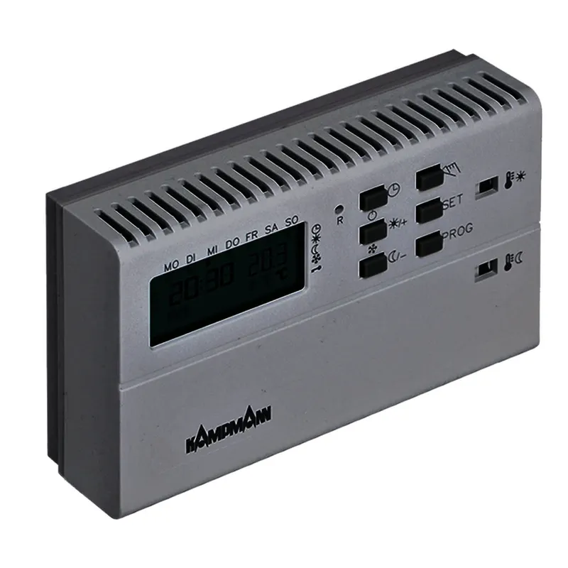 Kampmann Uhrenthermostat Typ 146910 Aufputz, 230 Volt, elektronisch