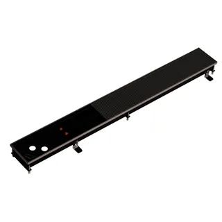 Kampmann Unterflurkonvektor QK nano 165/00 070/165/2000 Q-Rost Stahl RAL9006 besch.