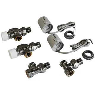Kampmann Ventilkit f. Katherm Heizkörper, 4-Lt. voreinstellbar, mit Antrieb 24 V – Bild 2