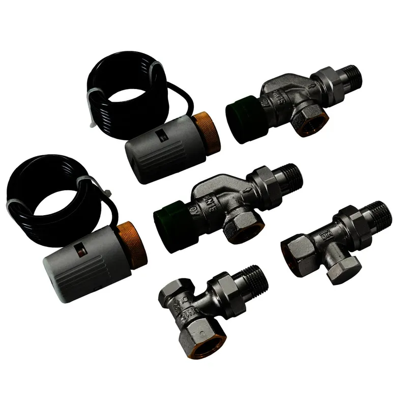 Kampmann Ventilkit f. Katherm Heizkörper, 4-Lt. voreinstellbar, erhöhter Durchfluss