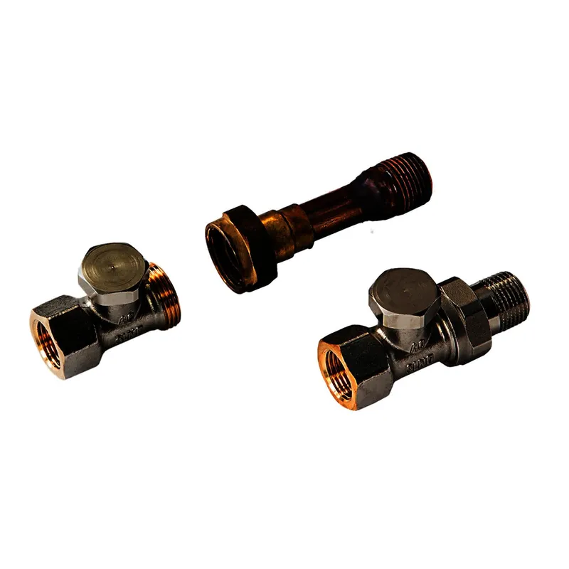 Kampmann Ventilkit Katherm QK nano beigestellt voreinstellbar 2x Verschr. DN15