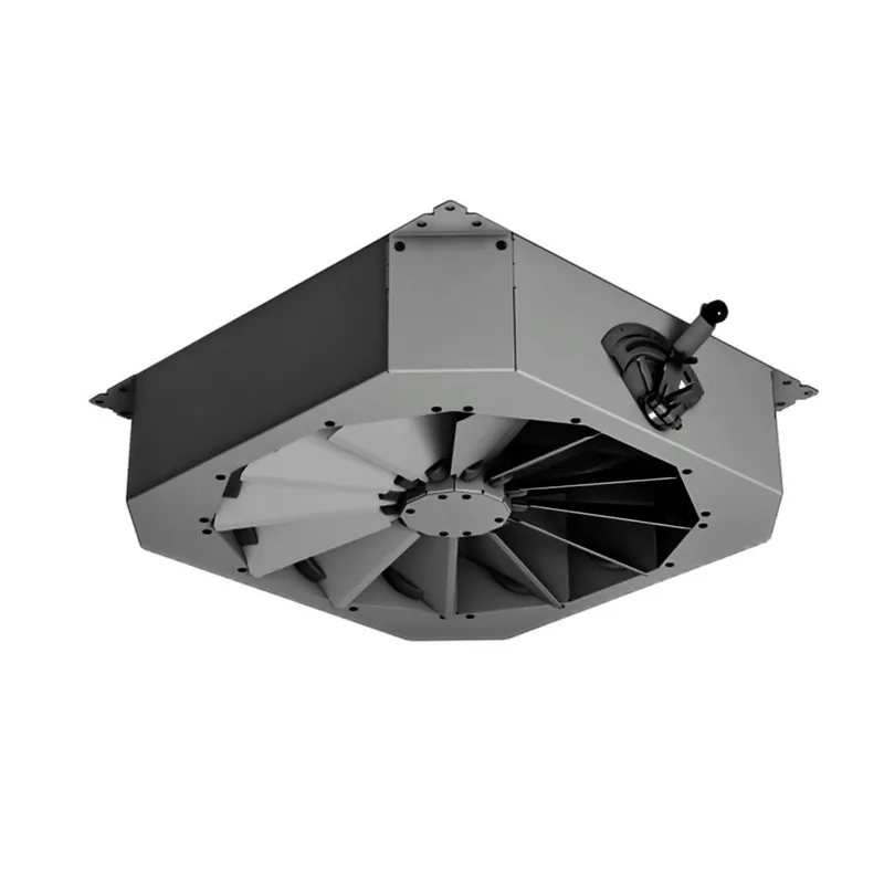 Kampmann Luftauslass KaMAX Multi Air MiX, BG:7 Stellung über Handhebel, Typ 37111