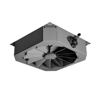 Kampmann Luftauslass KaMAX Multi Air MiX, BG:7 Stellung über Handhebel, Typ 37111