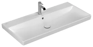 Villeroy & Boch Schrankwaschtisch Avento 1000x470mm re-eckig 1HL. m. ÜL. Stone White cplus – Bild 2