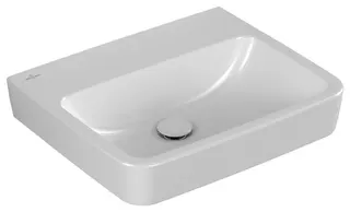 Villeroy & Boch Waschbecken O.novo 550x460mm Eckig ohne Überlauf geschliffen Weiß Alpin – Bild 2