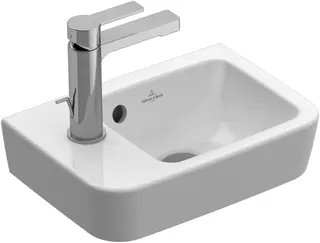 VB HWB Compact O.novo 360x250mm Eckig BP re 1HL. o. ÜL. Weiß Alpin
