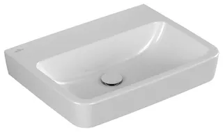 Villeroy & Boch Waschbecken O.novo 600x460mm Eckig ohne Überlauf Weiß Alpin CeramicPlus – Bild 2