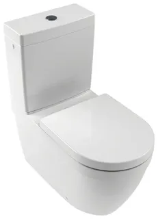 Villeroy & Boch T-WCKombi Architectura 370x700x400mm ov bodenst. Abg. waagr. DF we Alpin c+ – Bild 2
