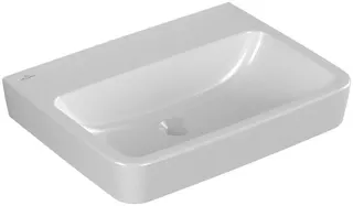 Villeroy & Boch Waschbecken O.novo 600x460mm Eckig ohne Überlauf geschliffen Weiß Alpin – Bild 3