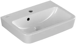 Villeroy & Boch Handwaschbecken O.novo 500x370mm Eckig 1HL. m. ÜL. Weiß Alpin CeramicPlus – Bild 3