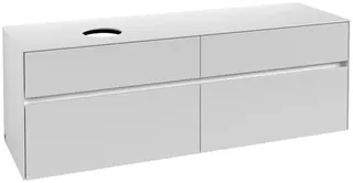 Villeroy & Boch WaschbeckenUS Collaro C050 1600x548x 500mm 4 Ausz. Waschbecken links White Matt – Bild 3