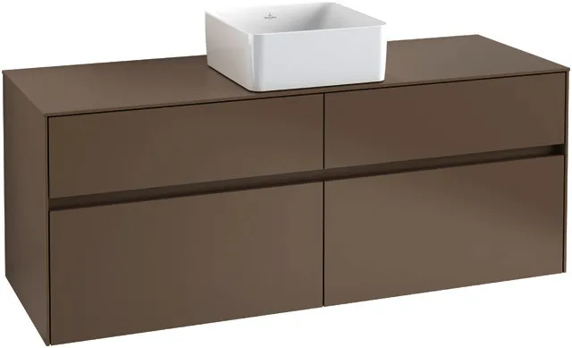 Villeroy & Boch WTUS Collaro C045 1400x548x500mm 4 Ausz. Waschtisch m.tig Arizona Oak