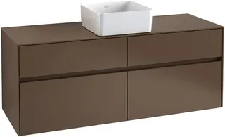 Villeroy & Boch WTUS Collaro C045 1400x548x500mm 4 Ausz. Waschtisch m.tig Arizona Oak