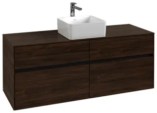 Villeroy & Boch WTUS Collaro C045 1400x548x500mm 4 Ausz. Waschtisch m.tig Arizona Oak – Bild 2