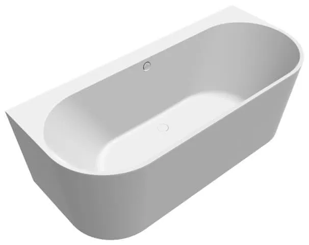 Villeroy & Boch Vorwand-Badewanne Oberon 2.0 1800x800x620mm Stone White