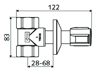 SCHELL UP-Ventil 1", chrom – Bild 4