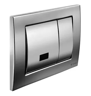 SCHELL WC-BetPl. MONTUS FIELD E IR, Zweimengenspülung,man. Auslösung,chr – Bild 2