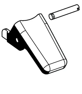 SCHELL Betätigungshebel für SCHELLOMAT DrSp., Modell 2011, chrom – Bild 3