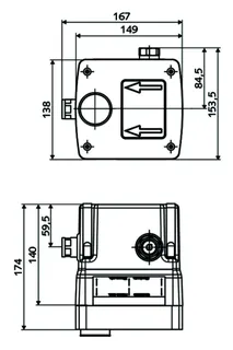 SCHELL UP-Masterbox WBW-E-V IR, Kaltwasser – Bild 2