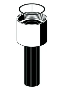SCHELL Spülrohrverschraubung SCHELLOMAT BASIC,SILENT Eco,EDITION/- Eco, chrom