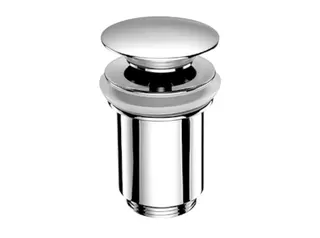 SCHELL Waschtisch-Ablaufgarnitur PUSH OPEN verschließbar, G 11/4", chrom – Bild 2