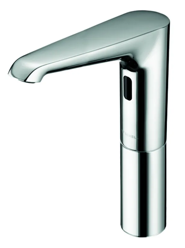 SCHELL Waschtisch-Arm. XERIS E HD-K, Elektron. Kaltwasser, Steckernetzteil,large, chrom