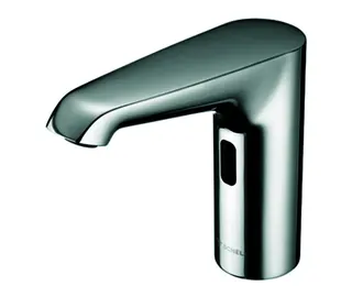 SCHELL Waschtisch-Arm. XERIS E HD-K, Elektron. Kaltwasser, ohne Stromv., mid, chrom