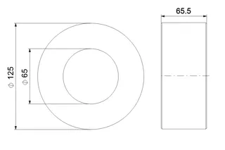 GRUNDFOS Zubehör für Umwälzpumpen Ausgleichsstücksatz DN65/DN65 135mm – Bild 2