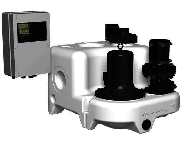 GRUNDFOS Fäkalienhebeanlage Multilift M.22.3.4 3x400V 2,5kW CEE