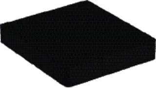 Geberit Renova Comfort Abdeckplatte 27,3x5x30,2cm, grafit
