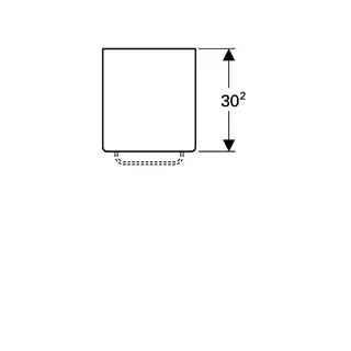 Geberit Renova Comfort Abdeckplatte 27,3x5x30,2cm, grafit – Bild 5