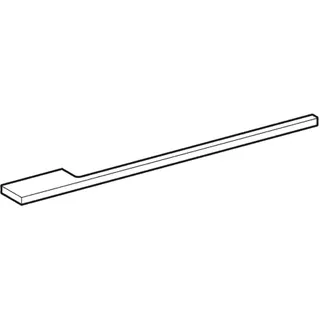 Geberit Handtuchhalter für Badmöbel, chrom mit rechtwinkliger Ecke – Bild 3