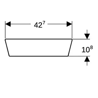 Geberit Badewannenkopfstütze universell grau – Bild 4