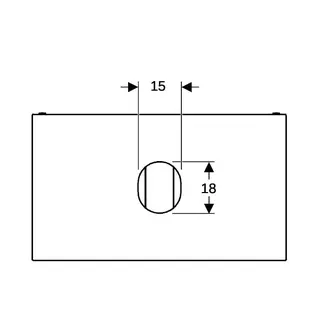 Geberit VariForm US für AS-Waschtisch, m. 1 Schublade 90x24x51cm, weiß lackiert matt – Bild 5