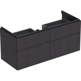 Geberit Xeno2 Unterschrank f. Waschtisch m. B:120cm m. 4 Schubl., 117,4x53x46,2cm, scul.grau – Bild 2