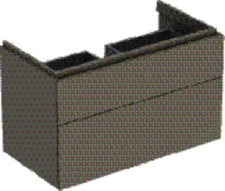GE Xeno2 Unterschrank f. WT, 2 Schubl. 88x53x46,2cm, greige